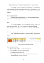 Referāts 'Matemātisko funkciju pielietošana ekonomikas uzdevumos', 25.