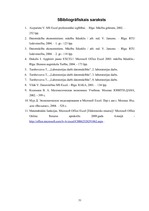 Referāts 'Matemātisko funkciju pielietošana ekonomikas uzdevumos', 33.