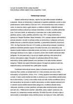 Konspekts 'Mediatizācijas koncepts', 1.