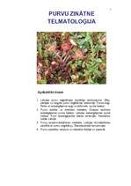 Referāts 'Purvu zinātne (telmatoloģija)', 1.