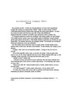 Eseja 'Ko piedzīvoja ziemas vējš?', 1.