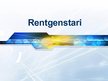 Prezentācija 'Rentgenstari', 1.