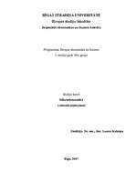Konspekts 'Trešā semināra kopsavilkums mikroekonomikā RSU', 1.