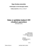 Referāts 'HIV ādas izpausmes', 1.
