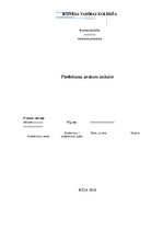 Prakses atskaite 'Pārdošanas prakse', 1.