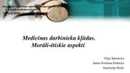 Prezentācija 'Medicīnas darbinieka kļūdas', 1.
