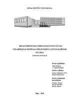Referāts 'Rīgas ūdensvada ūdens kvalitāte un tās uzlabošanas iespējas, izmantojot Latvijā ', 1.