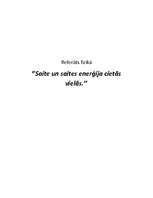 Referāts 'Saite un saites enerģija cietās vielās', 1.