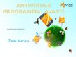 Prezentācija 'Antivīrusa "Avast!" apraksts', 1.