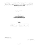 Prakses atskaite 'Aktīvā mācību un audzināšanas prakse pirmsskolā', 1.