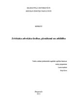 Konspekts 'Zvērināta advokāta tiesības, pienākumi un atbildība', 1.