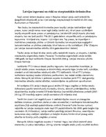 Eseja 'Latvijas ieguvumi un riski no starptautiskās tirdzniecības', 1.