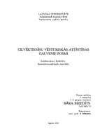 Referāts 'Cilvēktiesību vēsturiskās attīstības galvenie posmi', 1.