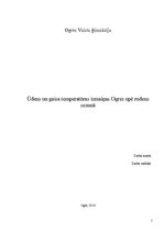 Referāts 'Ūdens un gaisa temperatūras izmaiņas Ogres upē rudens sezonā', 1.