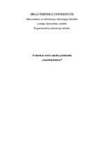 Paraugs 'Operētājsistēmas. Trešais praktiskais darbs', 1.