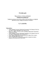 Konspekts 'Iekšējās komunikācijas loma pārmaiņu vadības, krīžu komunikācijas un stratēģiskā', 1.