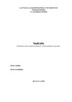 Konspekts 'Sudrabs', 1.