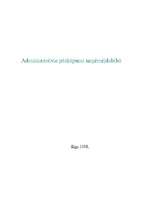 Konspekts 'Administratīvie pārkāpumi uzņēmējdabībā', 1.