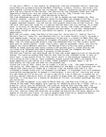 Eseja 'North American Frontier: Beginning and End', 1.