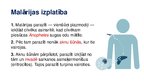 Prezentācija 'Malārija', 10.