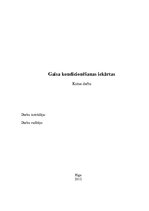 Referāts 'Gaisa kondicionēšanas iekārtas, to darbības pamatprincipi un piemēra aprēķins', 1.
