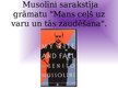 Prezentācija 'Fakti par Benito Musolīni', 10.