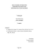 Konspekts 'Kultūra', 1.