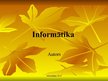Prezentācija 'Informātikas būtība', 1.