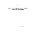 Referāts 'Dekoratīvie objekti ainavā - objektu mēroga palielināšana', 1.