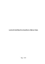 Referāts 'Laulāto kopmantas dalīšana tiesas ceļā', 1.