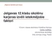 Referāts 'Karjeras izvēli ietekmējošie faktori Jelgavā', 32.