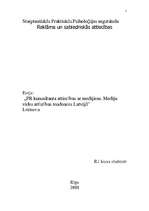 Eseja 'Sabiedrisko attiecību konsultanta attiecības ar medijiem. Mediju vides attīstība', 1.