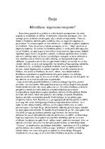 Eseja 'Klonēšana - ieguvums vai posts', 1.