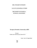 Referāts 'European Economic Community', 1.