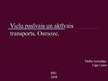 Prezentācija 'Vielu aktīvais un pasīvais transports. Osmoze', 1.