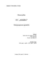 Biznesa plāns 'Datorprogrammu apmācība', 1.