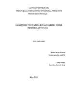 Diplomdarbs 'Saskarsmes veicināšana rotaļu darbībā vidējā pirmsskolas vecumā', 1.