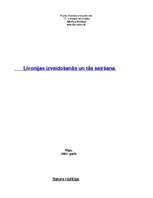 Referāts 'Livonijas izveidošanās un sairšana', 1.