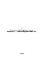 Referāts 'Institucionālisms kā politikas pētniecības metode un tā atspoguļojums Dž.F.Kenna', 1.