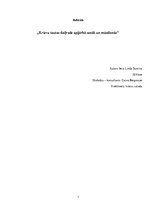 Referāts 'Krievu tautas daiļrade apģērbā senāk un mūsdienās', 1.