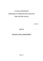 Eseja 'Kukaiņu loma agrosistēmās', 1.