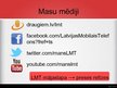 Prezentācija 'Uzņēmuma "LMT" ārējo sabiedrisko attiecību aktivitātes', 11.