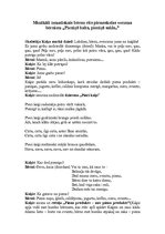 Konspekts 'Muzikāli tematiskais bērnu rīts pirmsskolas vecuma bērniem "Pieniņš balts, pieni', 1.