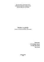 Referāts 'Drošība un policija', 1.