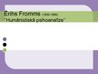Prezentācija 'Ērihs Fromms', 1.