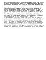 Eseja 'Basic Marketing Strategy and Marketing Mix for Military Clothing and Sales Servi', 1.