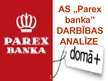 Prezentācija 'AS "Parex banka" darbības analīze', 1.
