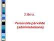 Prezentācija 'Personāla pārvalde', 1.