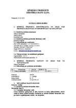 Konspekts 'Drošības datu lapa nātrija hidroksīdam', 1.