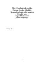 Konspekts 'Ģimene', 1.